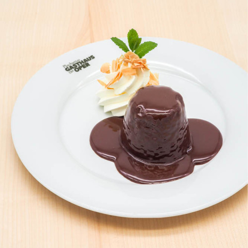  „Schokoladeauflauf im Hemd“